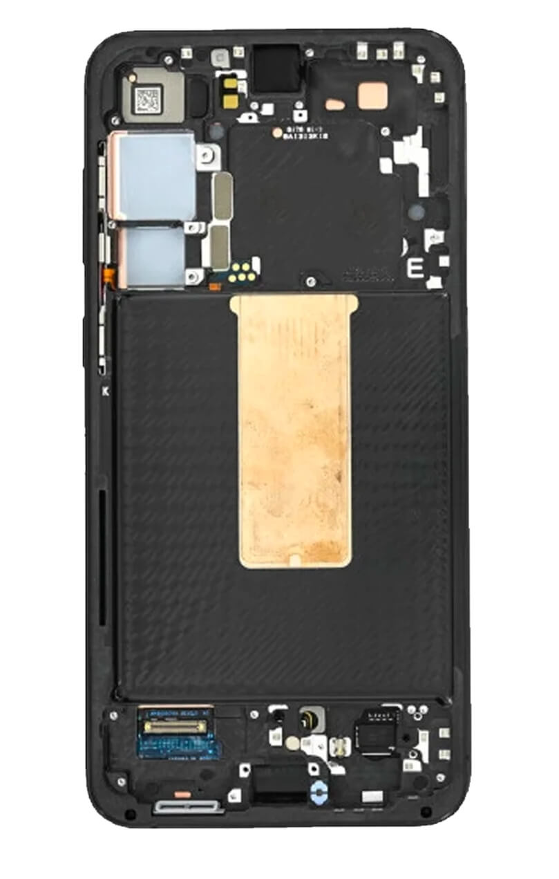 (Black) (Refurbished) For Galaxy S23 Plus | LCD Replacement Part with Frame
