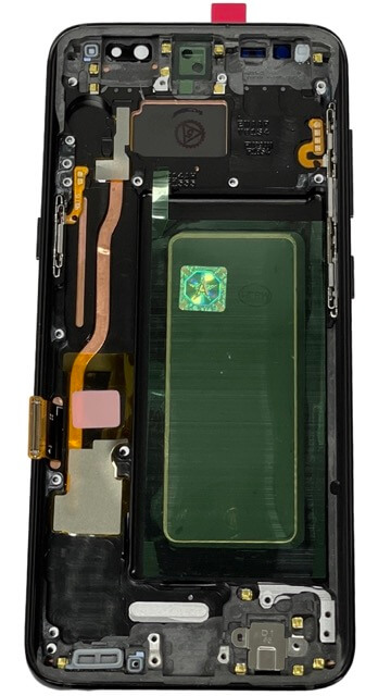 (Black) (Refurbished) For Galaxy S8 | LCD Replacement Part with Frame