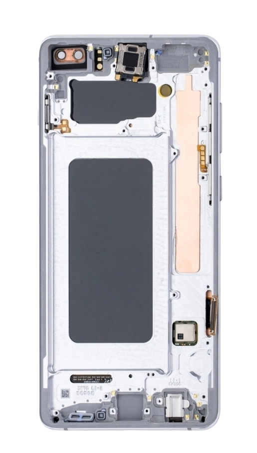 (TFT) For Galaxy S10 | (with Frame) LCD Replacement Part - Prism White