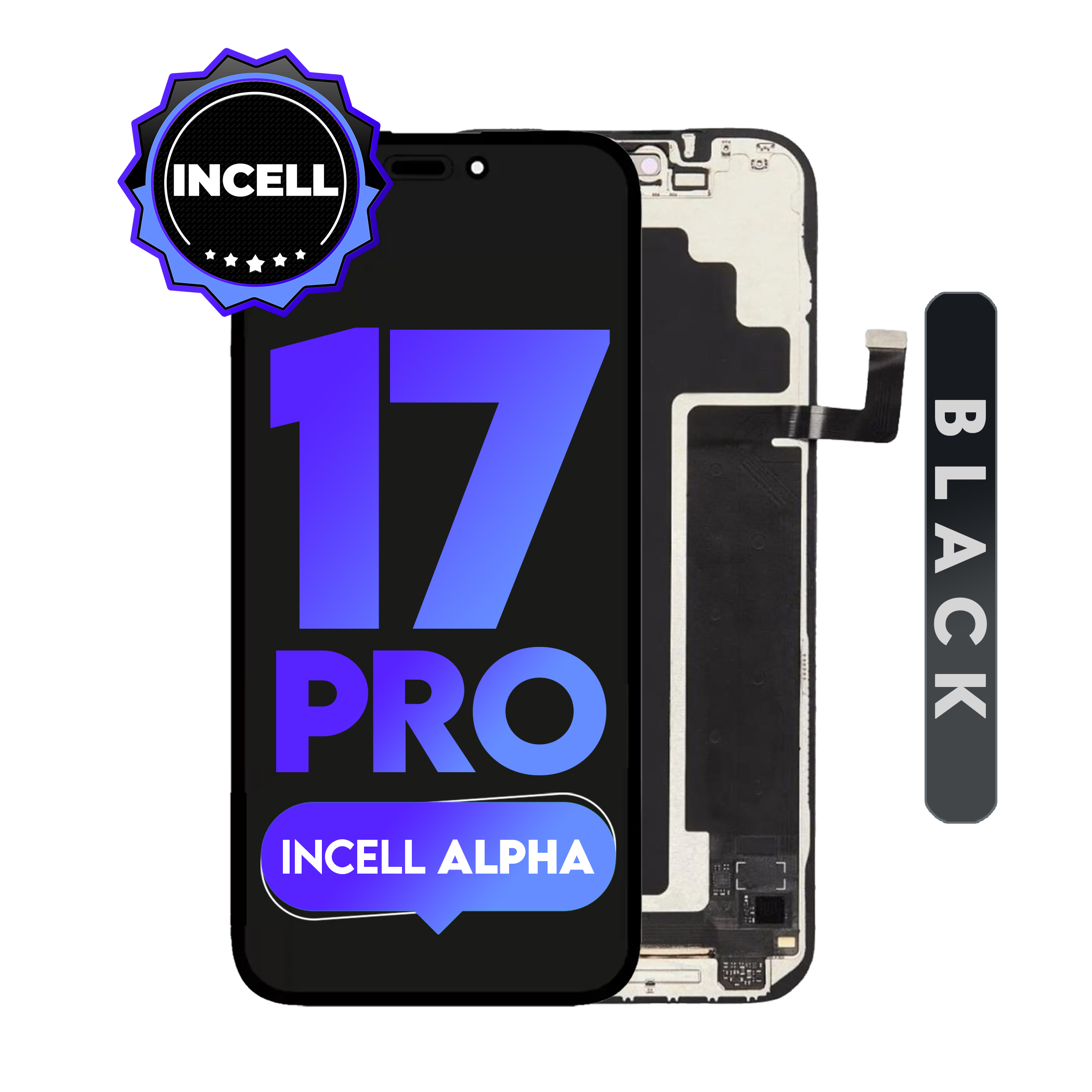 For iPhone 17 Pro | Alpha HD LCD (Full Coverage/ Breakage covered)