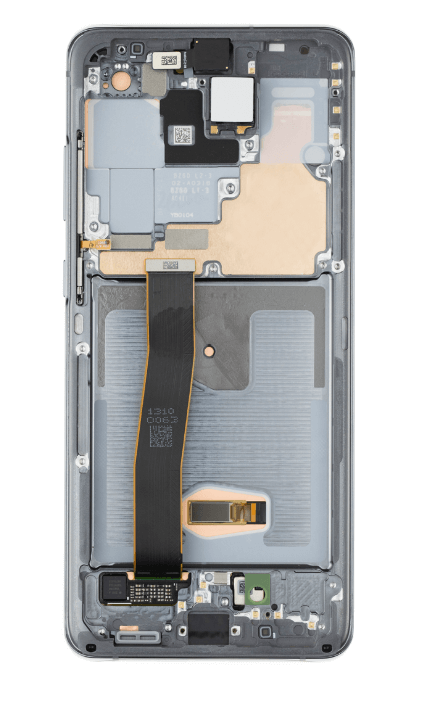 (Gray) (Refurbished) For Galaxy S20 Ultra 5G | LCD Replacement Part with Frame