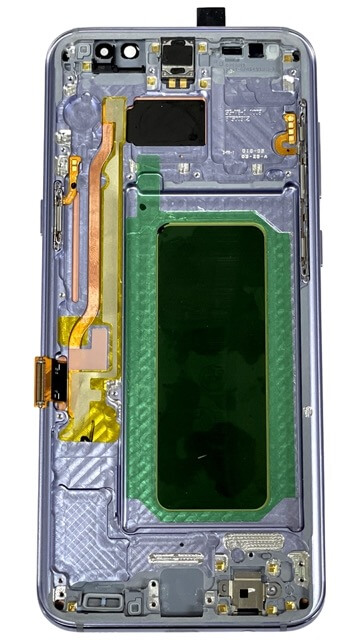 (Gray) (Refurbished) For Galaxy S8 Plus | LCD Replacement Part with Frame