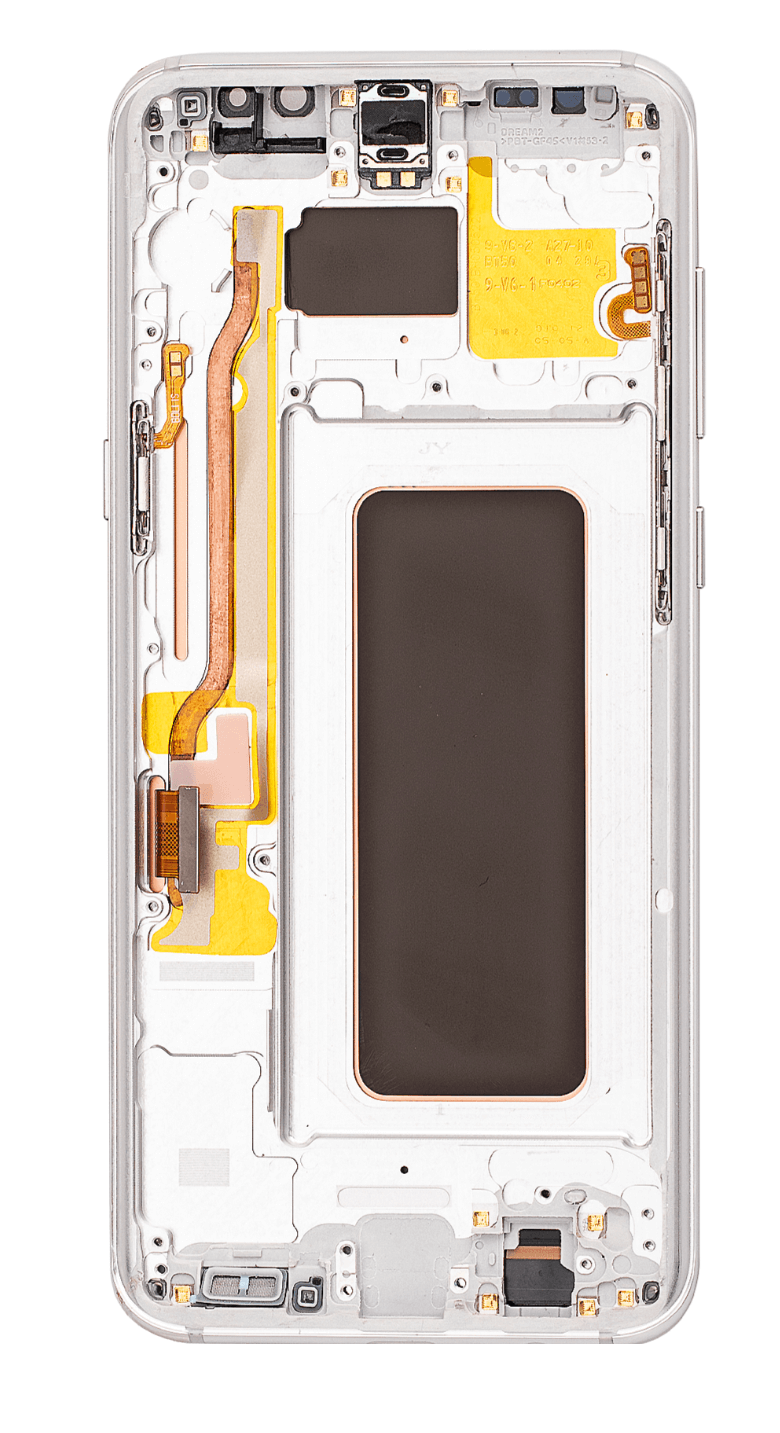 (Silver) (Refurbished) For Galaxy S8 Plus | LCD Replacement Part with Frame