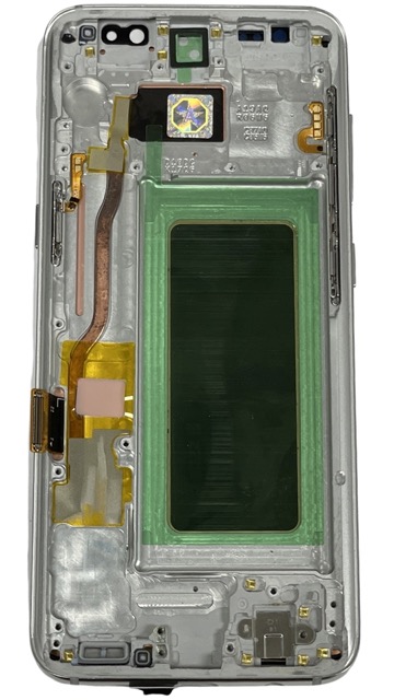 (Silver) (Refurbished) For Galaxy S8 | LCD Replacement Part with Frame