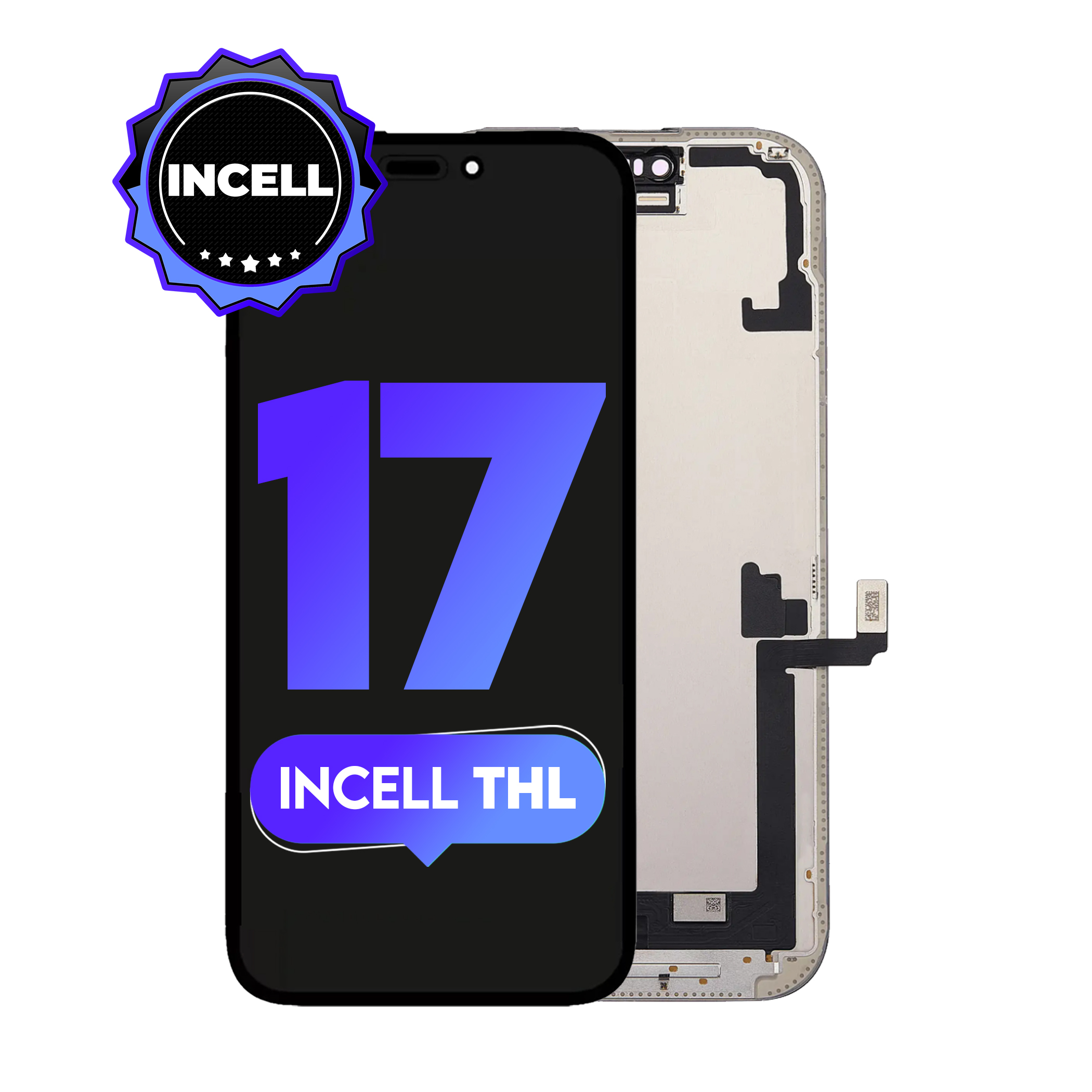 For iphone 17 | THL (COF) Incell LCD (Full Coverage/ Breakage covered)