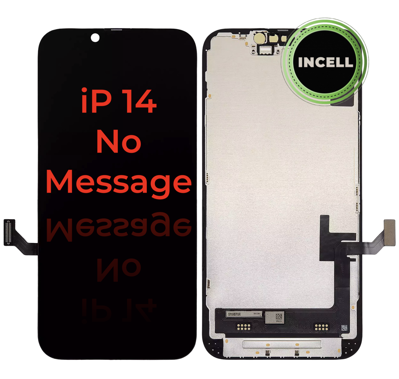 iPhone 14 Replacement Screen (ZY COF Incell) Diagnosable (NO MSG) (Full Coverage/ Breakage covered)