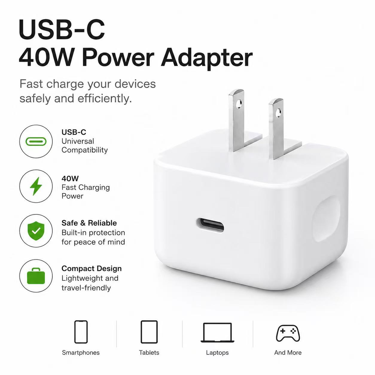 40W Dynamic Power Adapter CHARGER